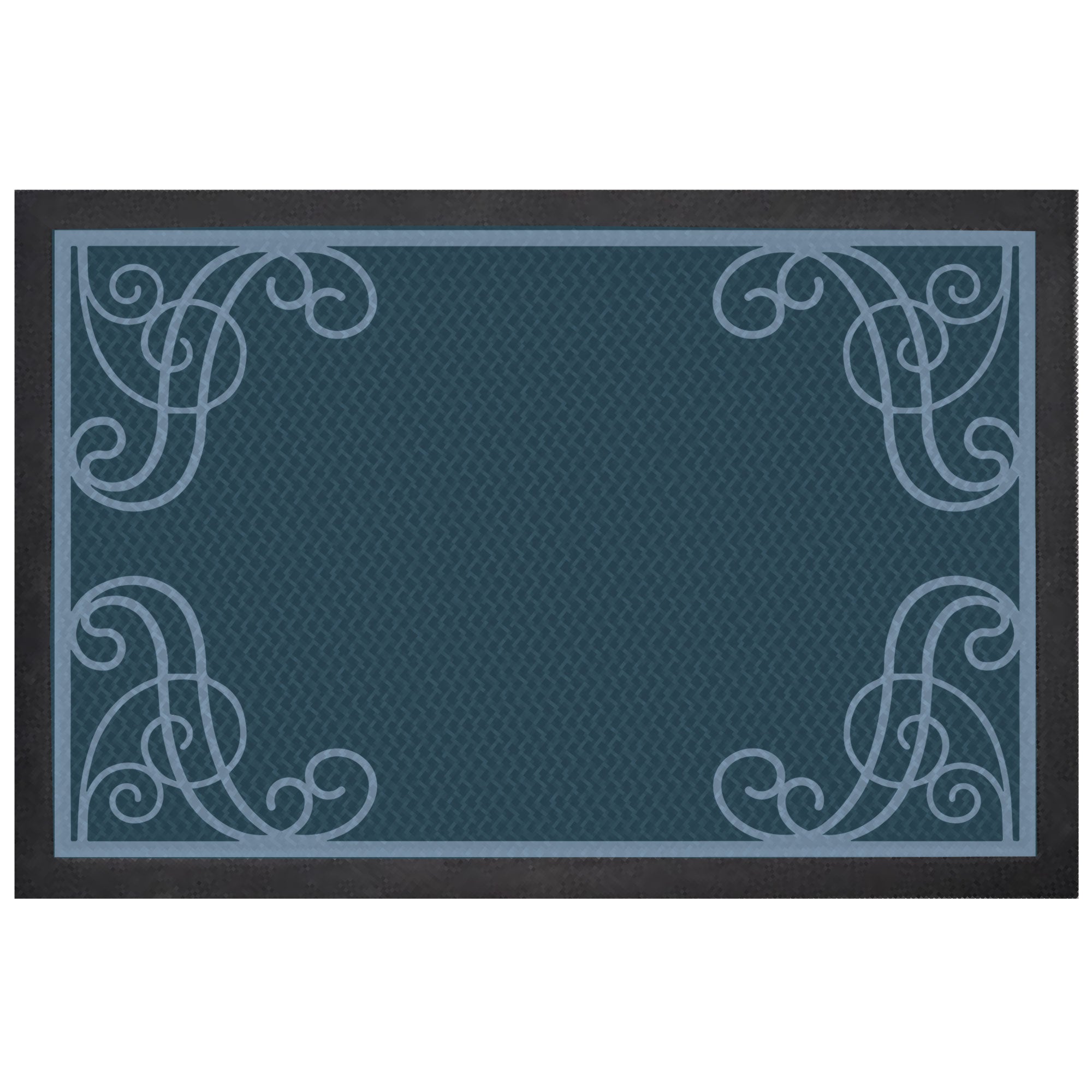 Aqua-Terra 2' x 3' Dirt Scraping Indoor Outdoor Doormat
