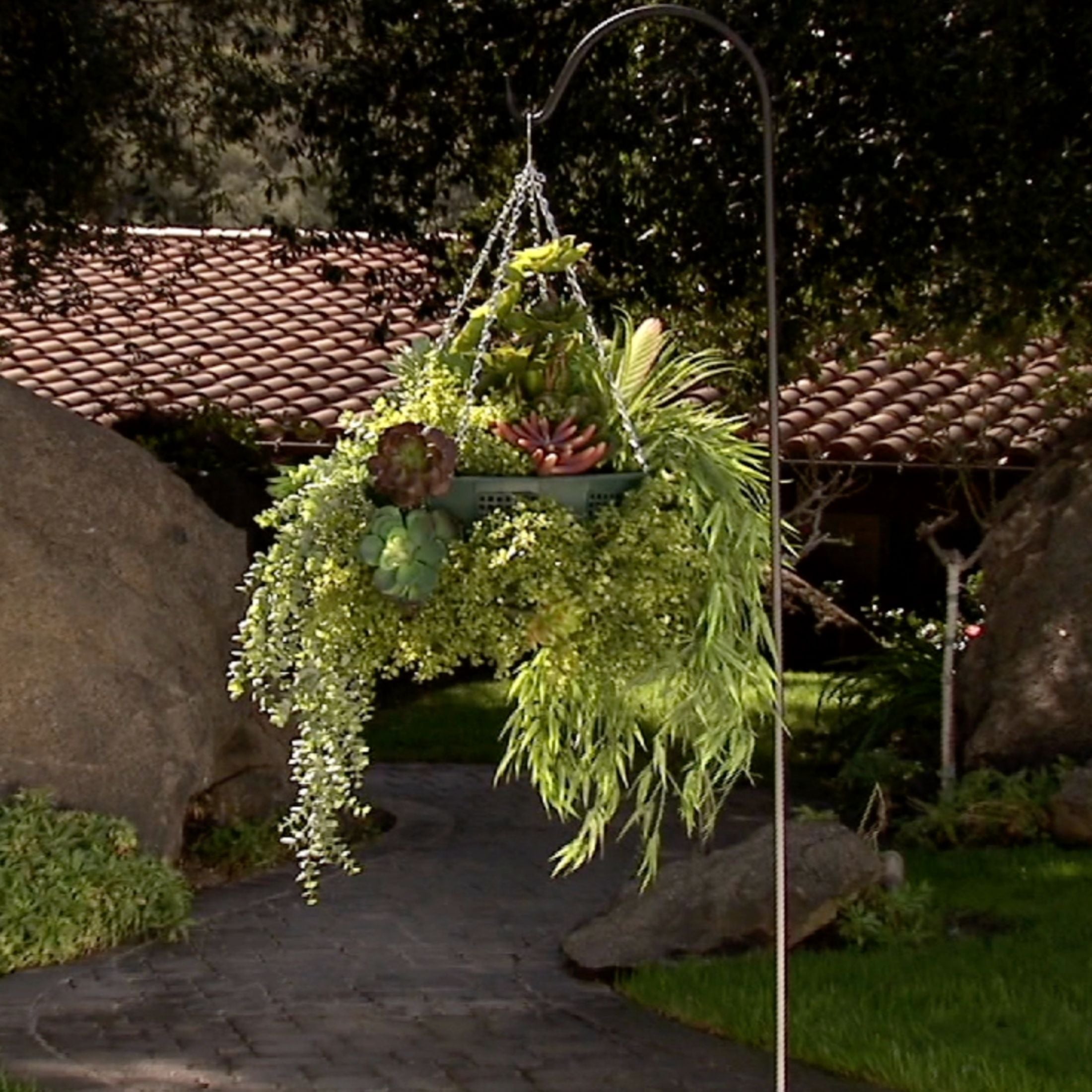 viri hanging planter 360° Hanging Planter – Bernini Fountains