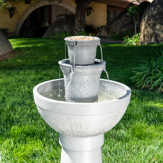 Aurel Cordless Modular Fountain w/Bird Feeder