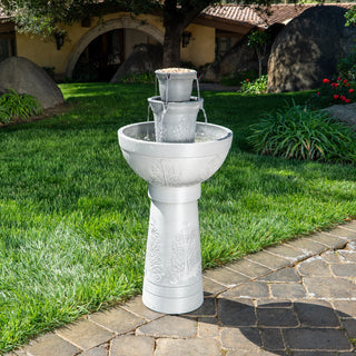 Aurel Cordless Modular Fountain w/Bird Feeder