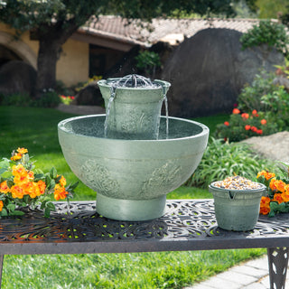 Aurel Cordless Modular Fountain w/Bird Feeder