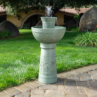 Aurel Cordless Modular Fountain w/Bird Feeder