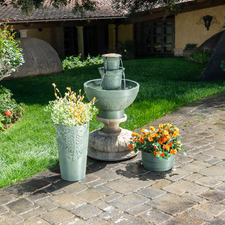 Aurel Cordless Modular Fountain w/Bird Feeder
