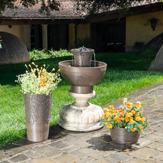 Aurel Cordless Modular Fountain w/Bird Feeder