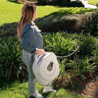 Automatic Garden Hose Rewinder