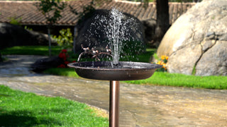 Padru Solar Fountain and Birdbath