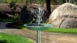 Padru Solar Fountain and Birdbath
