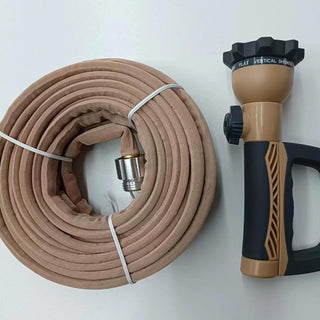 Bernini 40' Expanding Fabric Garden Hose with Easy Grip Nozzle
