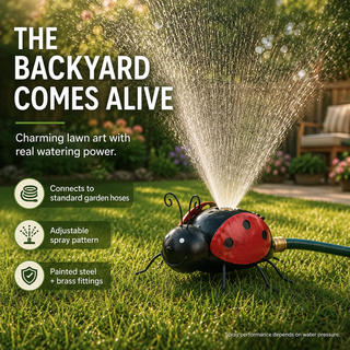 Ladybug Garden Critter Sprinkler