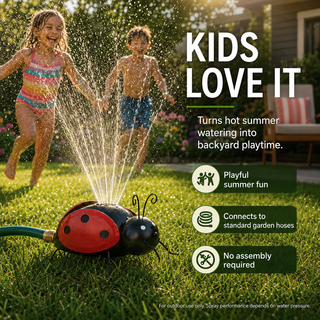 Ladybug Garden Critter Sprinkler