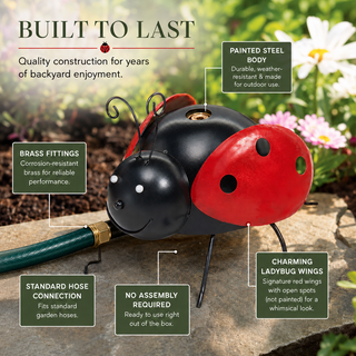 Ladybug Garden Critter Sprinkler