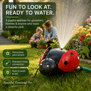 Ladybug Garden Critter Sprinkler