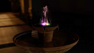 Ventosa Solar Cordless Fountain Ivory
