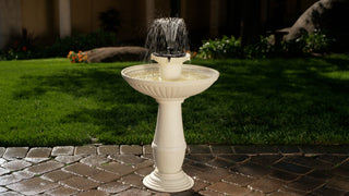 Ventosa Solar Cordless Fountain Ivory