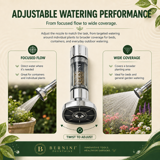 Clear Flo Filtered Polished Chrome Nozzle & Filter Cartridge Set