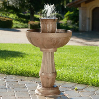 Bari 5-In-1 Cordless Fluted Fountain