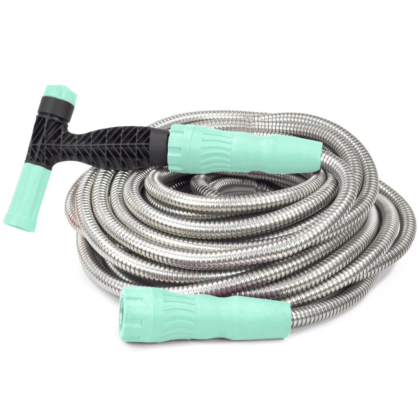 Expanding Metal Garden Hose® with 2-Way Nozzle