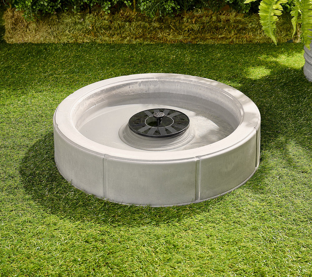 Bernini Lugano Outdoor Solar Pond Fountain