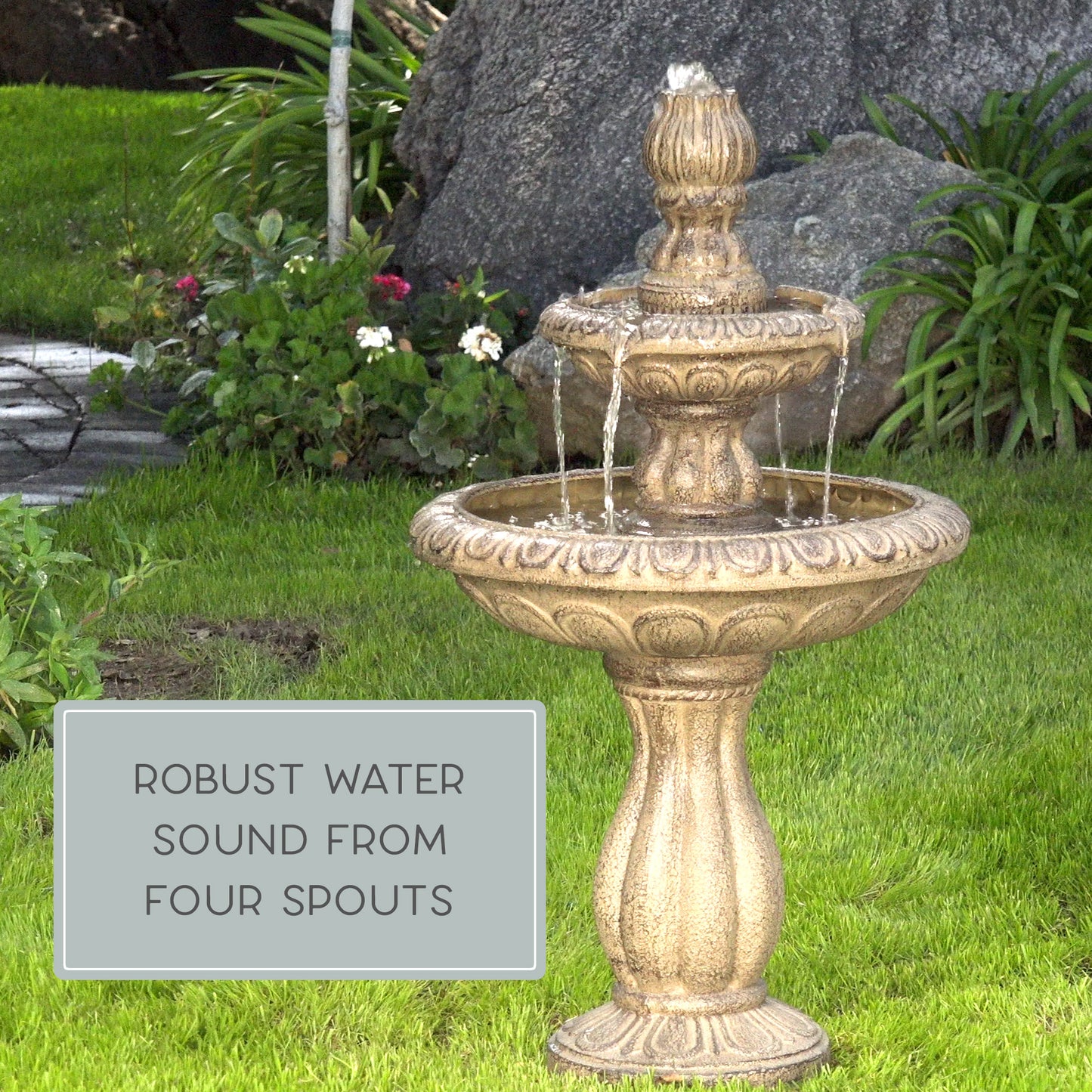 Marcelli Corded Fountain