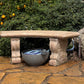 Weathered Pot for Fountain, Planter or Hose Holder