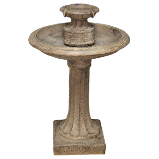 Piuma Bird Bath Fountain