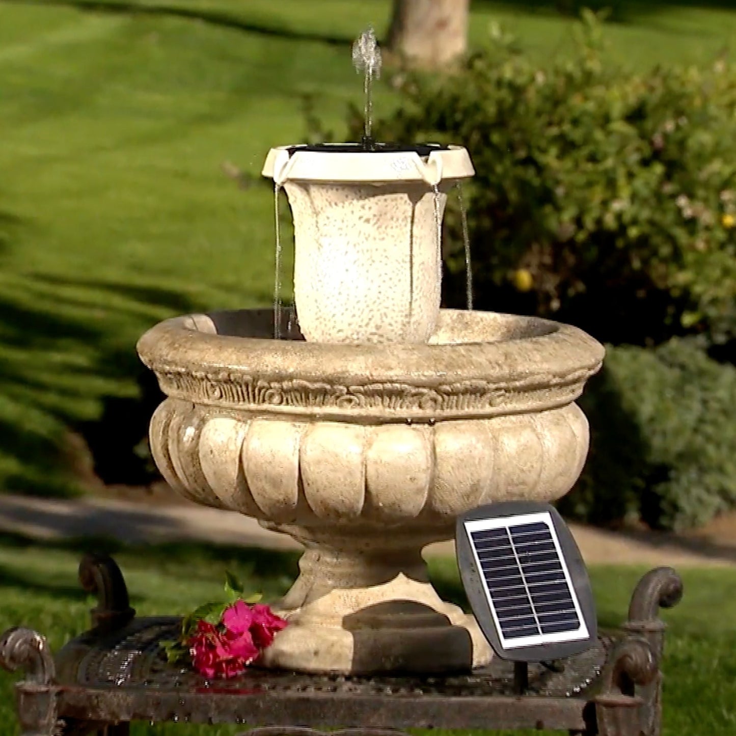 Solar Panel Attachment for Instant Fountains – Bernini Fountains