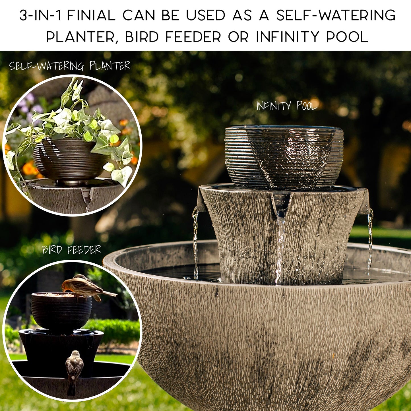 Alba Cordless Fountain