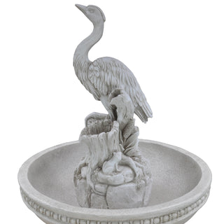 Crane Figure Fountain