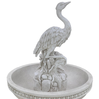 Crane Figure Fountain