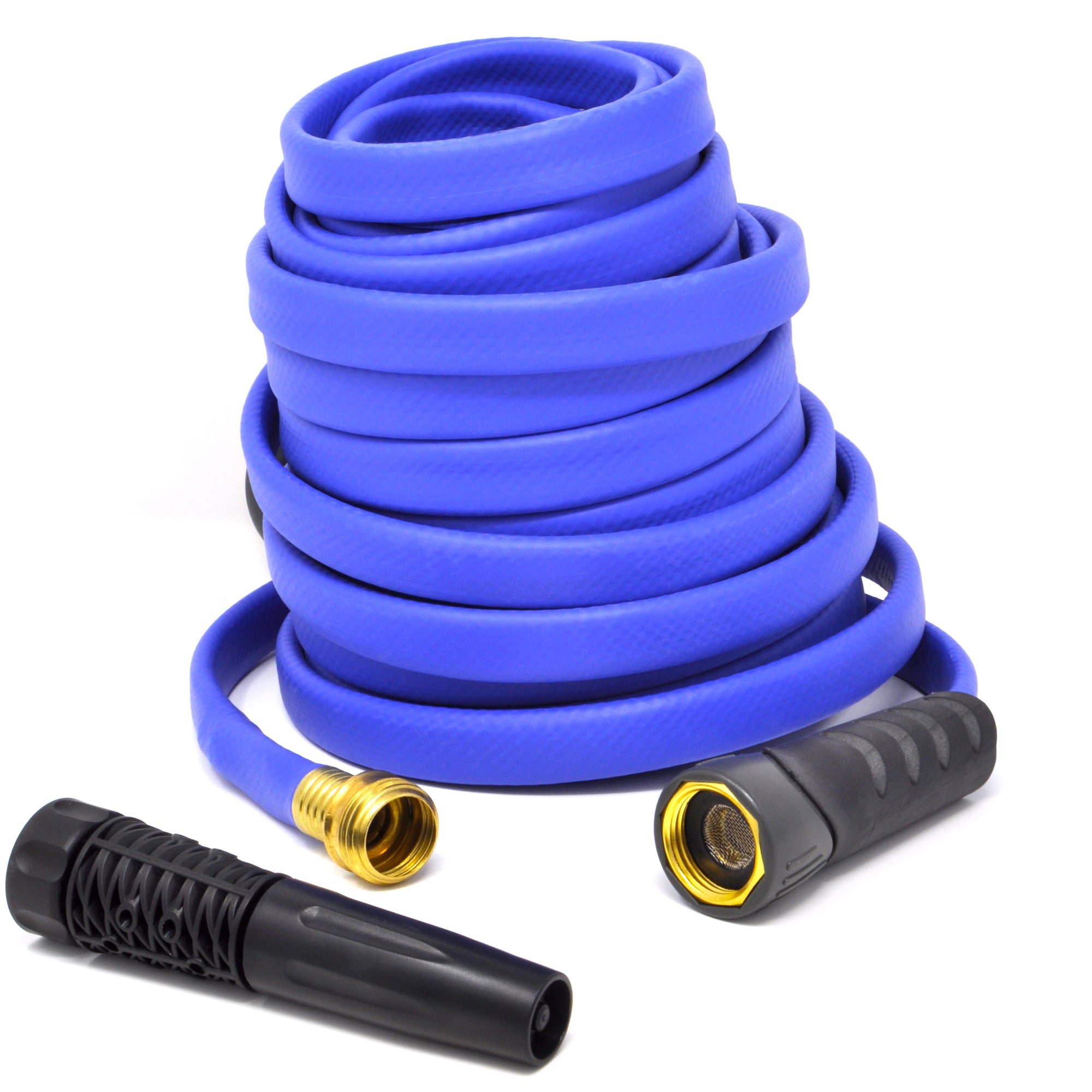 Compact No-Kink Rubber Garden Hose Made in U.S.A. – Bernini Fountains